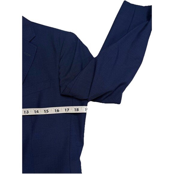 Ted Baker Endurance JAY CT Men 38R Blazer Wool Dual Vent Stitched Lapel Jacket - Picture 10 of 14